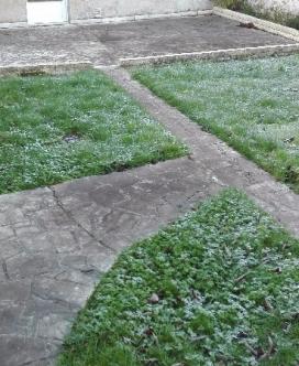 DECAPAGE D'UNE TERRASSE EN MARBRE