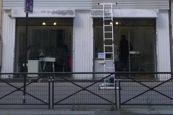 NETTOYAGE D'UNE FACADE