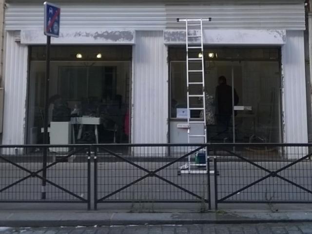 NETTOYAGE D'UNE FACADE